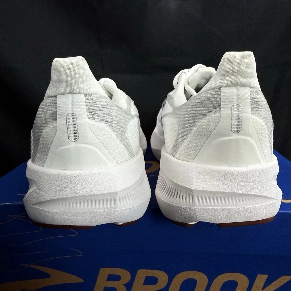 Brooks Women's Revel 9 Running Shoes Size 11 White Grey Black Athletic Sneakers